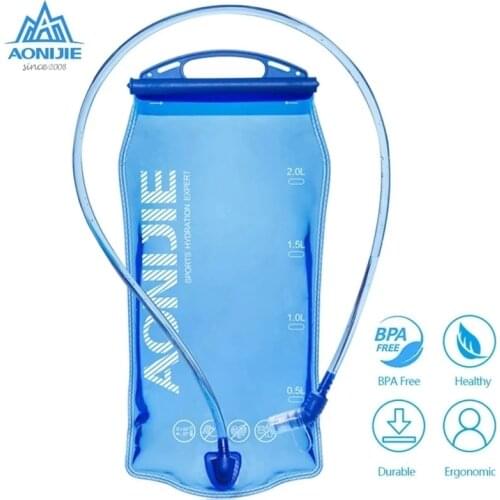 AONIJIE Water Reservoir Water Bladder Hydration Pack Storage Bag BPA Free 1L 1.5L 2L 3L Running Hydration Water Backpack SD12