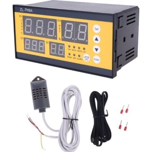 Xm-18, ZL-7918A, Egg Incubator Controller, Multifunction Automatic Temperature Humidity Control,100-240Vac,CE,ISO,Lilytech,xm 18