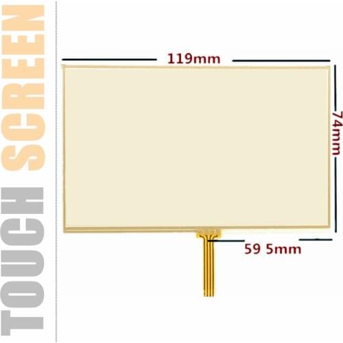 10 Pcs 5''Inch TouchScreen for TomTom VIA 115 125 135 Resistance Handwritten Touch Panel Screen Glass Digitizer Repair Free Post