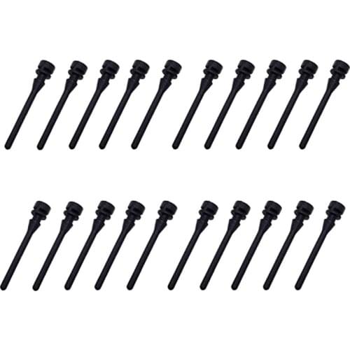 28EA 20 Pcs Screw Pin Screws Rubber PC Fan Noise Absorbtion Fans Anti Vibration Mount Silicone Screws