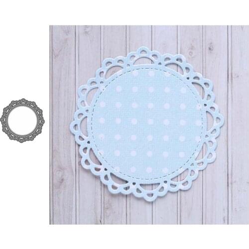 2020 Ring Flowers Metal Cutting Dies DIY Scrapbooking Paper Photo Album Crafts Knife Mould Cards Blade Punch Decor Stencils