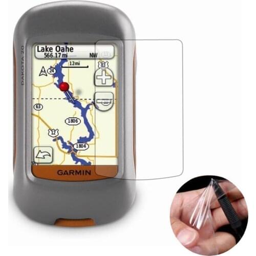 3pcs PET Clear Screen Protector Cover Protective Film Guard For Garmin Dakota 10/20 Handheld GPS Navigator Tracker