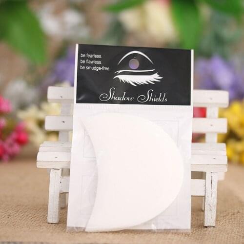 50Pcs/Lot Prodessional White Eye Lashes Extension Under Eye Pad Patch Lint False Eyelashes Beauty Tool