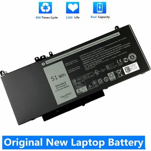 CSMHY NEW G5M10 Laptop battery For DELL Latitude E5250 E5450 E5550 8V5GX R9XM9 WYJC2 1KY05 7.4V 51WH Free Tool