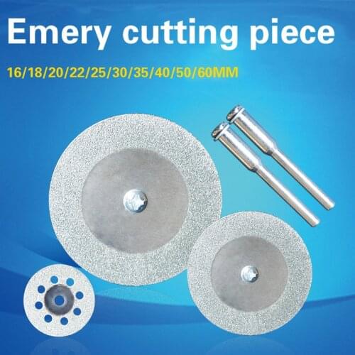 10Pc 16-60MM Diamond Cutting Discs Cut-off Hold Wheel Set For Rotary Tool Grinding Engraving Tools Electric mill saw blade