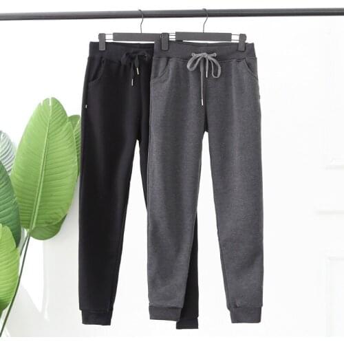 ASPYG Women's Velvet Trousers