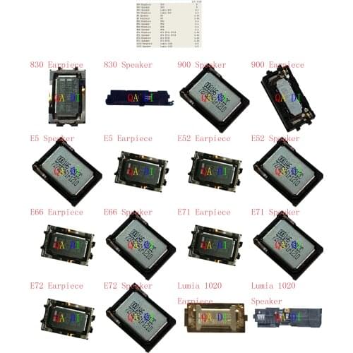 Earpiece Receiver Speaker For Nokia 830 900 E5 E52 E66 E71 E72 1020 Lumia E71i E71X E72i