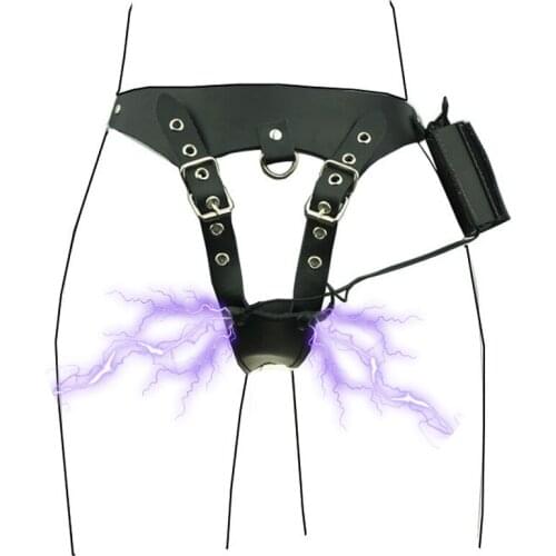 Electro Shock Clitoral Limp Numb Stimulate Vibrator Knicker Masturbation Electric Shock Vibrating Panties for Woman Man Sex Toys