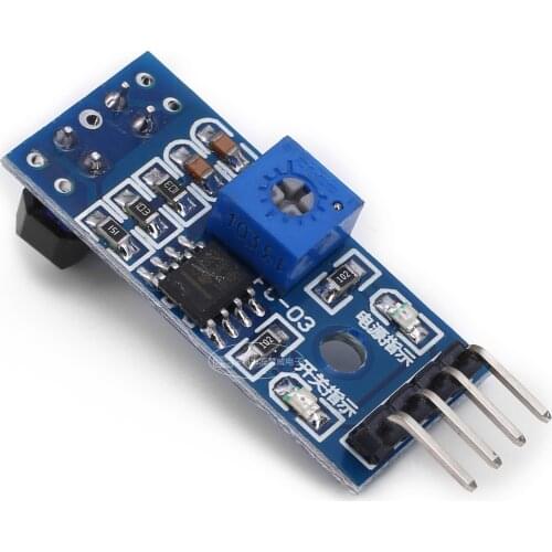 TCRT5000 Infrared Reflective IR Photoelectric Switch Barrier Line Track Sensor Module blue