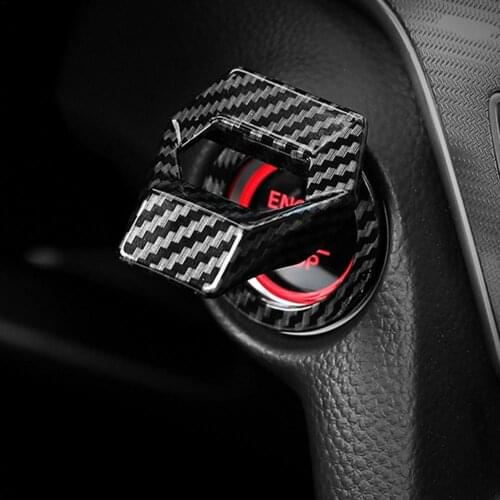 Car Engine Button Cover Aluminum Alloy Auto Engine Start/stop Switch Button Cap Switch Decorative Universal For Auto Interior