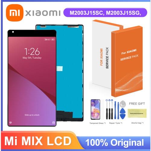 6.4'' MIX Lcd For Xiaomi Mi Mix LCD Display Screen Touch Screen Digitizer Assembly Replacement For Xiaomi Mix 1 Lcd