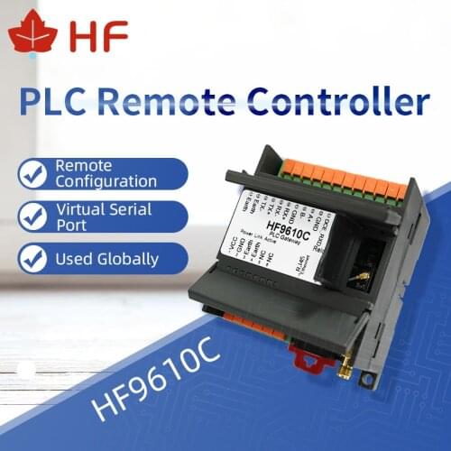 HF9610C PLC Remote Control Download Monitoring Serial Port Supports Mitsubishi, Siemens, Omron, Schneider, Panasonic