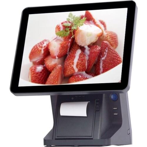 Touch All In One POS Point Of Sale Retail 15 Inch Touch Screen POS System with display