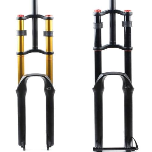 Love freedom bicycle fork 26/27.5/29er MTB Suspension Air Fork Magnesium Alloy Double Shoulder Air Oil Lock Straight Downhill fo