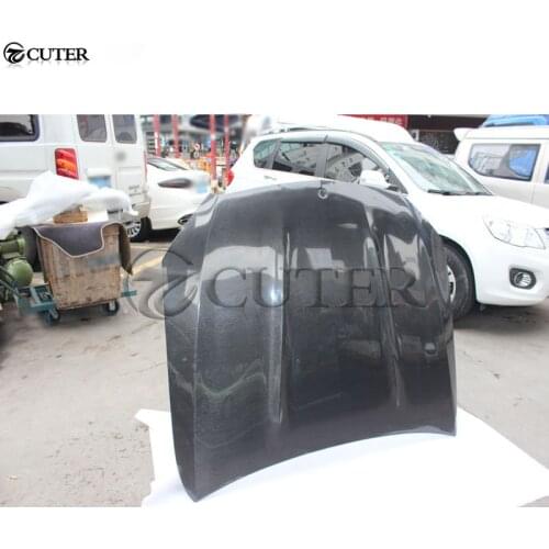 W205 AMG style FULL Carbon fiber Car engine hood cover vents car bonnet for Mercedes Benz W205 C300 2015