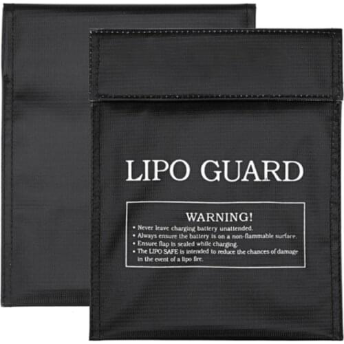 180X230mm 230X300mm Drone LIPO Battery Safety Bag Explosion-Proof Storage Bag for RC Model Airplane Helicopter FPV Drones DIY