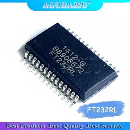 1pcs/lot IC Chips FT232RL FT232R FT232 USB to Serial UART 28-SSOP Original Integrated Circuits for Arduino