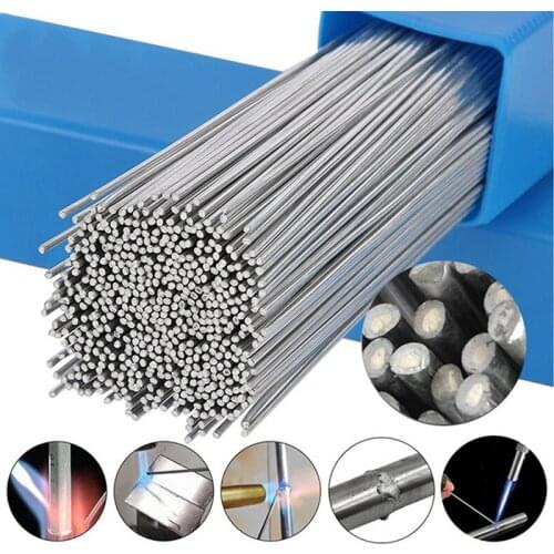 10/20Pcs Low Temperature Easy Melt Aluminum Welding Rod 2mm/1.6mm Cored Wire Solder for Soldering Aluminum No Need Solder Powder