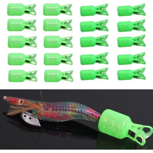 10Packs Squid Jig Hook Protector Fishing Jigs Lure Covers Wood Shrimp Hook Lure Protector Case Umbrella Fishing Hooks Cover