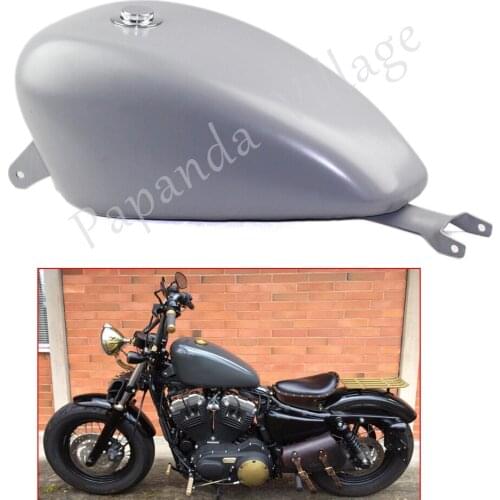 3.3 GAL EFI XL Fuel Tank Vintage Motorcycle Fuel Tanks For Harley Sportster Iron XL 1200 883 2004-2006 Cafe Racer Fuel Gas Tank