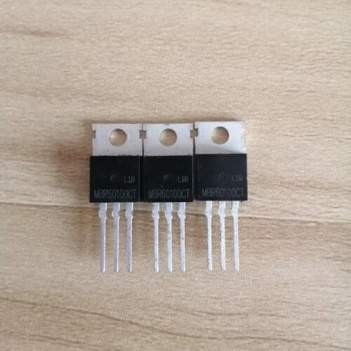 5pcs MBR60100CT TO220 MBR60100 TO-220 60100CT Schottky diode 60A 100V