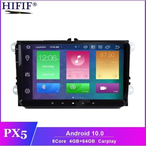 9" Android 10 Car GPS Navigation for VW GOLF 5 ,6 Polo Passat b5, Jetta Tiguan Touran Skoda,seat,canbus,steering wheel,free map
