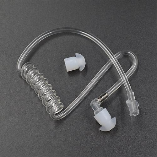 Acoustic Tube Earplug Earbud for Motorola Baofeng Walkie Talkie Tube Earpiece Headset Headphone New