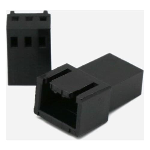 Angitu 3Pin PWM Male Female Connector Housing Computer Fan Housing-10 Sets/lot