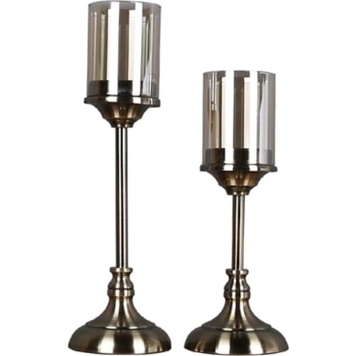 Tealight Candle Holders Gold Home Decoration Accessories Modern Nordic Moro Tea Light Holder Glass Crystal Photophore Mariage 28