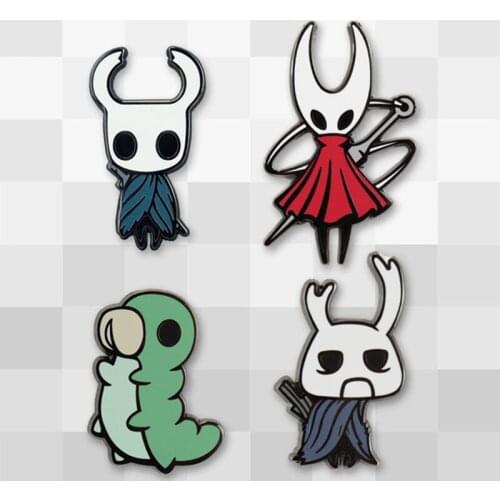 Classic Game Wanderer Grub Hornet Enamel Brooch Pin Backpack Hat Bag Lapel Pins Badges Women Mens Fashion Jewelry Accessories
