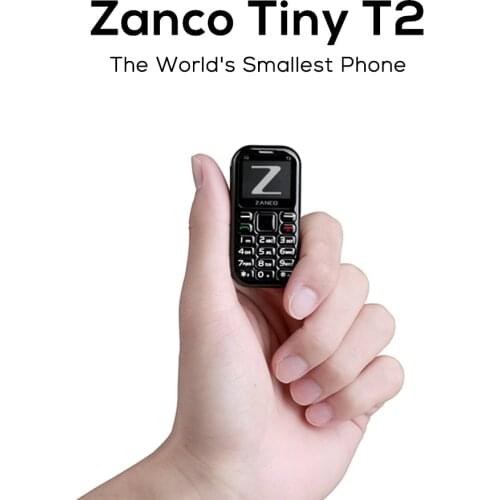 New ZANCO tiny t2 World Smallest Phone 3G WCDMA mini cellular phone mini phone smallest phone pocket phone buy with free gift