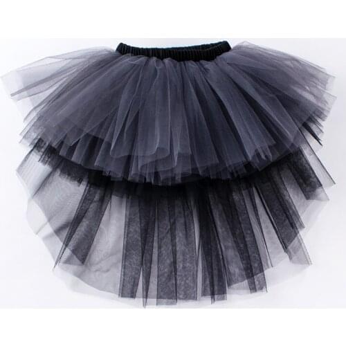 Fashion New Kids Girls Tulle Tutu Skirt Lovely Swallow Tail Girl Skirt for Birthday Party Children Ball Gown Costume