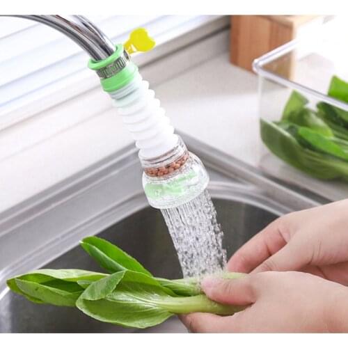 New Faucet Water-Saving Filter Household Expandable Rotatable Anti-Splash Floret Sprinkler Nozzle Kitchen Accessories