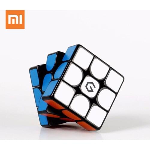 Original Xiaomi Mijia Giiker M3 Magnetic Cube 3x3x3 Vivid Color Square Magic Cube Puzzle Science Education Work with Giiker App
