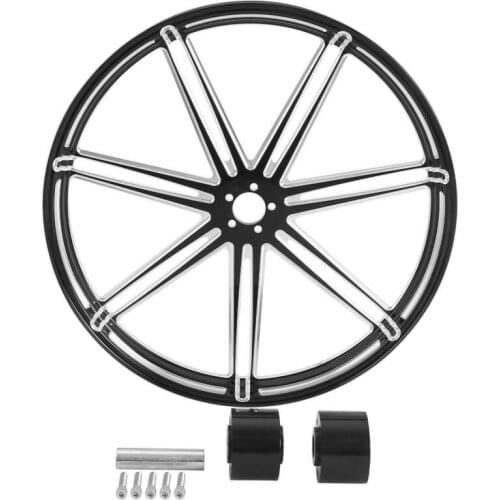 Motorcycle 18/21/23/26/30" Front Wheel Rim Wheel Hub Dual Disc For Harley Touring 2008-2020