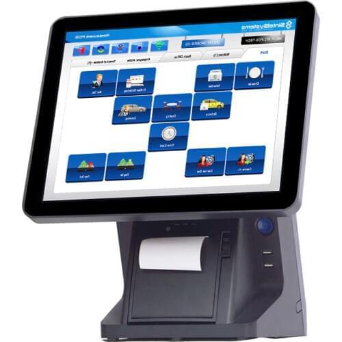 15 Inch Point Of Sale Touch Screen pos all in one commercial pos system for surpermarket