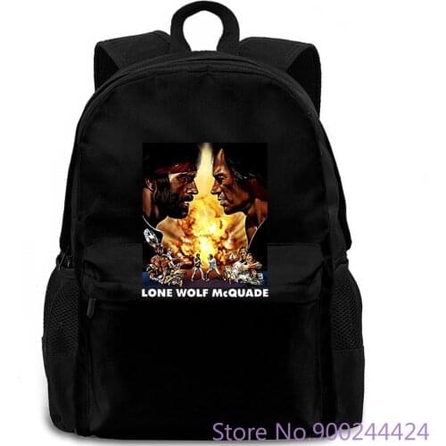 Lone Wolf McQuade Movie Poster Cool Designs Best Selling Men New s backpack