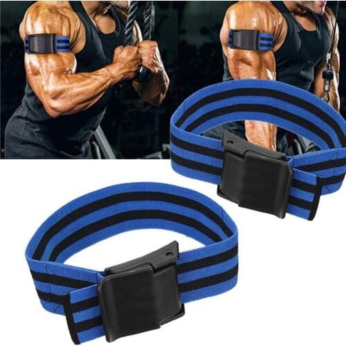 QHOE Fitness Occlusion Training Bands Arm Leg Muscle Gym Equipment Bodybuilding Blood Flow Restriction Bands Sports accessories