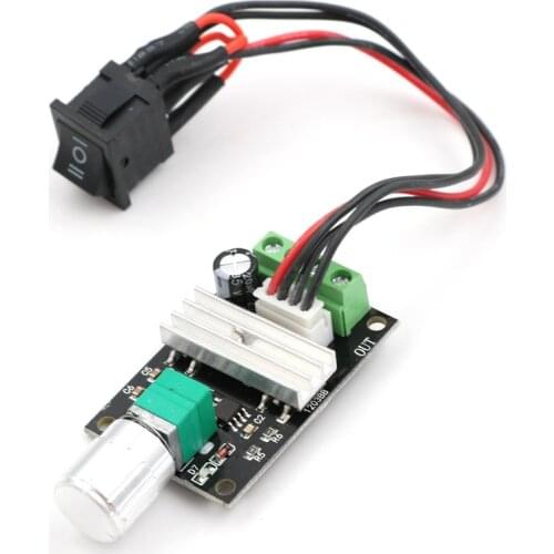 1PC 3A 80W DC Motor Speed Controller (PWM) Speed Adjustable Reversible Switch 1203BB Dc Motor Driver Reversing 6V 12V 24V 28V