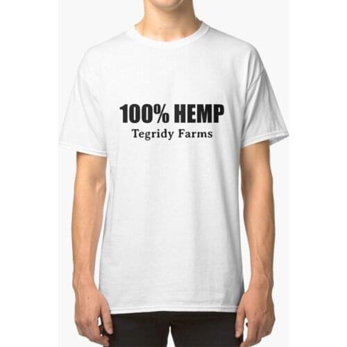 100 % Hemp By Tegridy Farms Made With Colorado Tegridy T - Shirt Tegridy 100 Hemp Farms Randy Stan Cartman Stan Marsh Kyle Eric