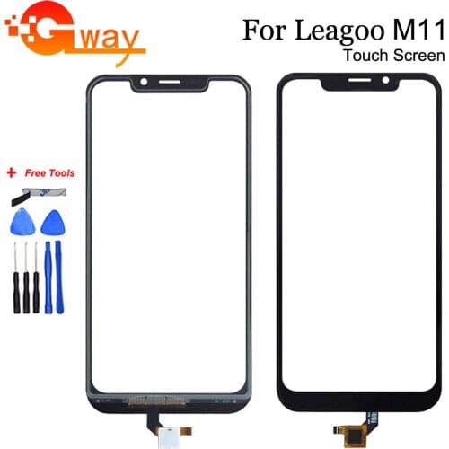 100% Tested For Leagoo M11 Touch Screen Digitizer Mobile Phone Replacement Touch Glass Panel For 6.18" Leagoo M11
