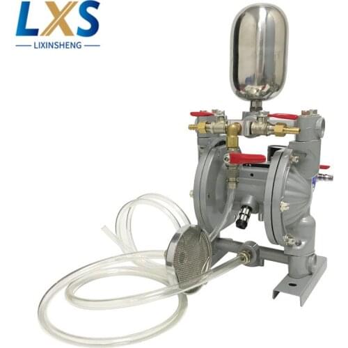 15L/Min 0.2~0.7MPa Pneumatic Ink and Glue Diaphragm Reciprocating Pump BML-10C With Buffer Tank