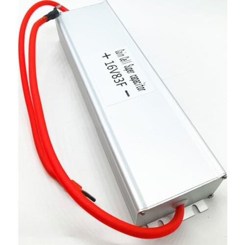 2.7V500F 16V 83F Super Farad Capacitor Module 2.5V600F Booster Automotive Rectifier Car Accessories