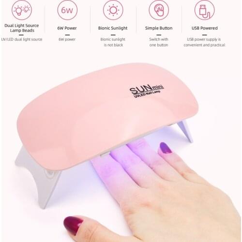 Aikisme LED Nail Drying Lamp