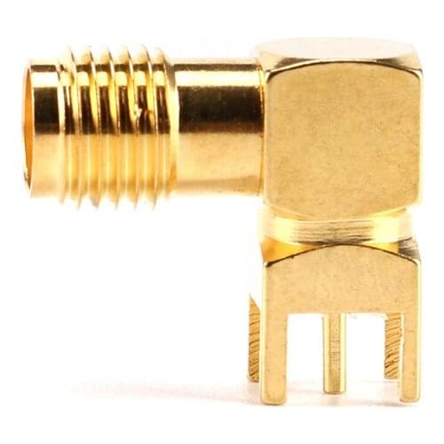 Antenna base SMA-KE/KWE Straight-headed and straight-legged/off-legged elbow 90-degree outer screw and inner hole straight plug