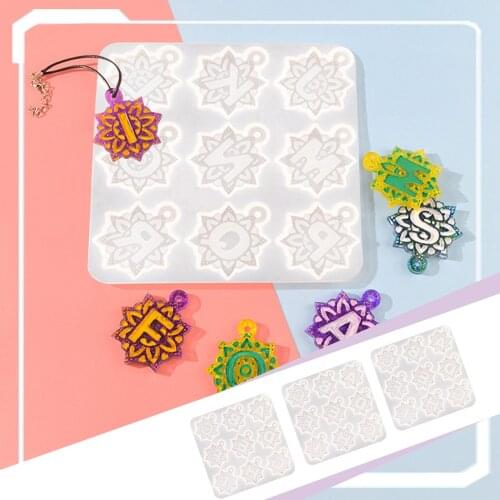 Alphabet Resin Molds 26 Letters Silicone Molds For Resin Casting Diy Crafts Keychain Jewelry Home Decoration Making Tool