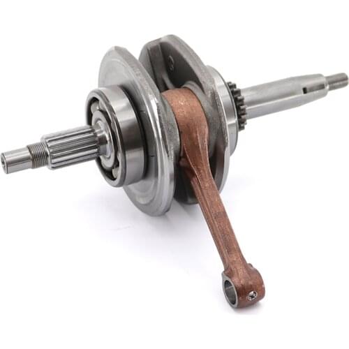 Yx150 crankshaft for yinxiang engine yx 150cc 1p56j fmdeck, horizontal engine bike parts