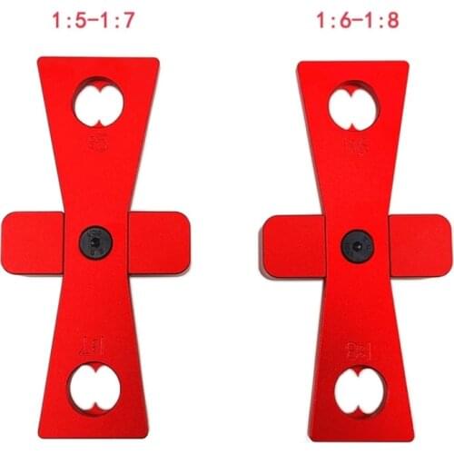 Dovetail Scribe Line Planning Woodworking Crossed Ruler Dovetail Gauge Templates Drawing Line Plastic Woodworking DIY Tools