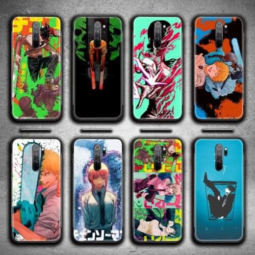 Manga Chainsaw Man Phone Case for Redmi 9A 9 8A 7 6 6A Note 9 8 8T Pro Max K20 K30 Pro