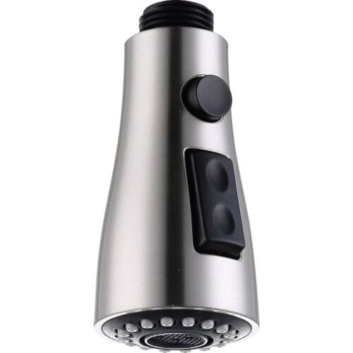 Brushed Nickel New ABS plastic Kitchen Faucet Pull-Out Spray Head 2 function sprayer Kitchen Faucet Replacement Part